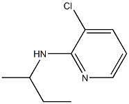 N-(butan-2-yl)-3-chloropyridin-2-amine Struktur