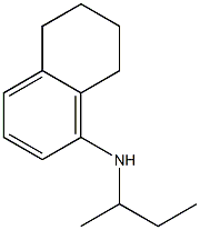 N-(butan-2-yl)-5,6,7,8-tetrahydronaphthalen-1-amine Struktur