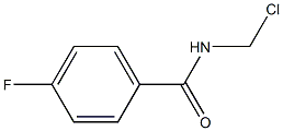 N-(chloromethyl)-4-fluorobenzamide Struktur