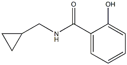 N-(cyclopropylmethyl)-2-hydroxybenzamide Struktur