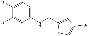 N-[(4-bromothiophen-2-yl)methyl]-3,4-dichloroaniline Struktur