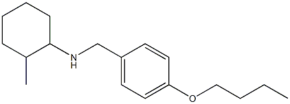 N-[(4-butoxyphenyl)methyl]-2-methylcyclohexan-1-amine Struktur