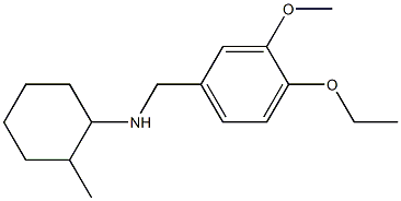 N-[(4-ethoxy-3-methoxyphenyl)methyl]-2-methylcyclohexan-1-amine Struktur