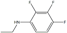 N-ethyl-2,3,4-trifluoroaniline Struktur