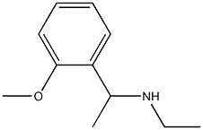 N-ethyl-N-[1-(2-methoxyphenyl)ethyl]amine Struktur