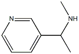 N-methyl-N-(1-pyridin-3-ylethyl)amine Struktur