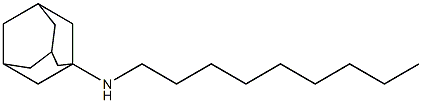 N-nonyladamantan-1-amine Struktur