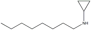 N-octylcyclopropanamine Struktur