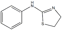 N-phenyl-4,5-dihydro-1,3-thiazol-2-amine Struktur