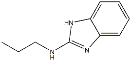 N-propyl-1H-1,3-benzodiazol-2-amine Struktur