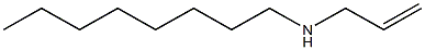 octyl(prop-2-en-1-yl)amine Struktur