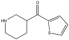 piperidin-3-yl(thien-2-yl)methanone Struktur