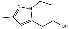 1H-Pyrazole-5-ethanol,  1-ethyl-3-methyl- Struktur