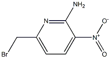 6-(BROMOMETHYL)-3-NITROPYRIDIN-2-AMINE Struktur