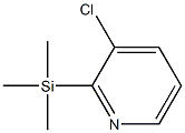 3-CHLORO-2-(TRIMETHYLSILY)PYRIDINE Struktur