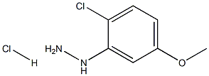 2-CHLORO-5-METHOXYPHENYLHYDRAZINE HCL Struktur