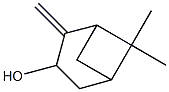 6,6-dimethyl-2-methylidene-norpinan-3-ol Struktur