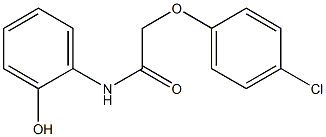 2-(4-chlorophenoxy)-N-(2-hydroxyphenyl)acetamide Struktur