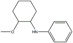 N-(2-methoxycyclohexyl)aniline Struktur