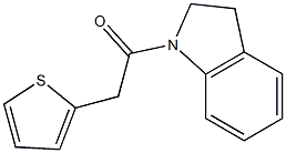 1-(thien-2-ylacetyl)-2,3-dihydro-1H-indole Struktur