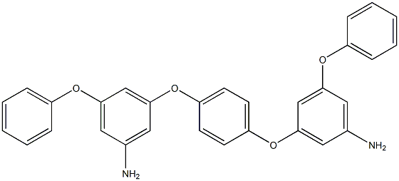 3-[4-(3-amino-5-phenoxyphenoxy)phenoxy]-5-phenoxyaniline Struktur