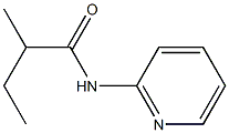 2-methyl-N-(2-pyridinyl)butanamide Struktur