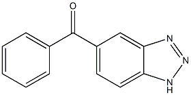 1H-1,2,3-benzotriazol-5-yl(phenyl)methanone Struktur