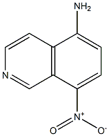 5-amino-8-nitroisoquinoline Struktur