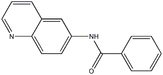 N-(6-quinolinyl)benzamide Struktur