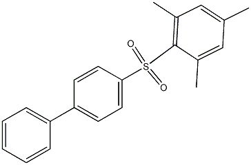 [1,1'-biphenyl]-4-yl mesityl sulfone Struktur