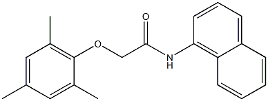 2-(mesityloxy)-N-(1-naphthyl)acetamide Struktur