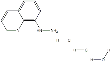 8-Hydrazinoquinoline dihydrochloride monohydrate, 98% Struktur