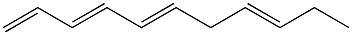 (3E,5E,8E)-undeca-1,3,5,8-tetraene Struktur
