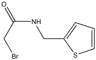 2-bromo-N-(2-thienylmethyl)acetamide Struktur