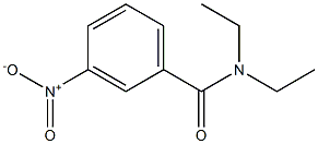 N,N-diethyl-3-nitrobenzamide Struktur