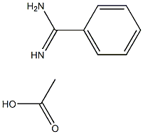 benzamidine acetic acid Struktur