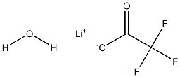 TRIFLUOROACETIC ACID LITHIUM SALT MONOHYDRATE, 95%, PURE Struktur