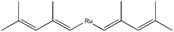 Bis(2,4-dimethylpentadienyl)ruthenium(II), 99% Struktur