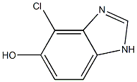 4-Chloro-1H-benzoimidazol-5-ol Struktur