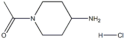 1-acetylpiperidin-4-amine hydrochloride Struktur