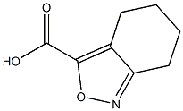 4,5,6,7-tetrahydro-2,1-benzisoxazole-3-carboxylic acid Struktur