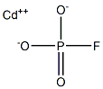 Cadmium fluorophosphate Struktur