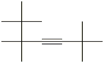 2,2,5,5,6,6-Hexamethyl-3-heptyne Struktur