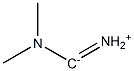 Dimethylamino(iminio)methaneide Struktur