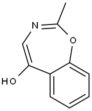 2-Methyl-1,3-benzoxazepin-5-ol Struktur