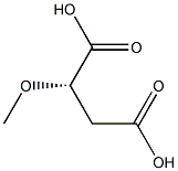 (2S)-2-Methoxysuccinic acid Struktur