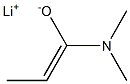 Lithium(Z)-1-dimethylamino-1-propene-1-olate Struktur