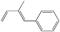 (E)-1-Phenyl-2-methyl-1,3-butadiene Struktur