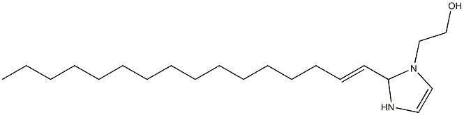 2-(1-Hexadecenyl)-4-imidazoline-1-ethanol Struktur