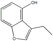 3-Ethylbenzofuran-4-ol Struktur